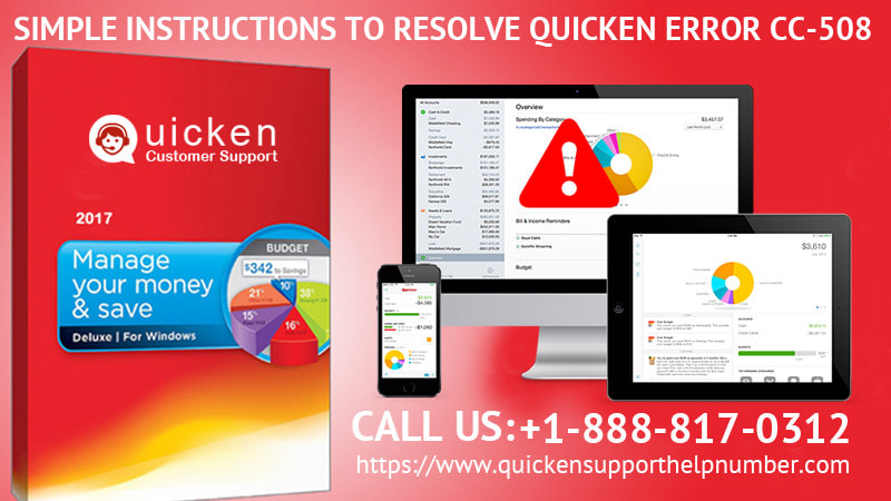 How To Fix Quicken Error Cc 508 Take Help From Experts Quicken